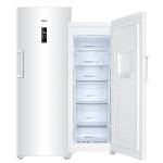 Haier H2F-220WSAA Congelatore Verticale a Cassetti, No Frost, 226 Litri, Temperatura Regolabile, Display Touch, Funzione Fast Freeze, Luce Led, (mm) 595x660x1671, Bianco