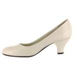 Easy Street Fabulous Dress Pumps Bone 8 W