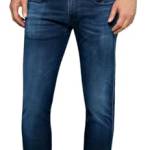 Replay Jeans Hyperflex Slim-Fit Anbass da Uomo con Elasticità, Blu (Blu Scuro 007), W32 x L32