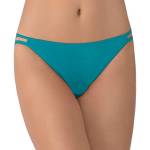 Vanity Fair Illumination String Bikini Panty 18108 Intimo in Stile, Turquoise Ice, S Donna