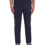 Nautica School Uniform Wrinkle-Pantaloni Elasticizzati Resistenti Mutande, Blu Navy, 30W x 30L Uomo