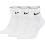 Nike Everyday Cushioned Calzini, Bianco (White/Black), M Uomo