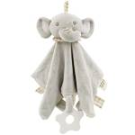 FenFang Doudou Neonato Elefante, Peluche Doudou Neonati Copertina Maschio Femmina, Coperta Coccole di Sicurezza Conforto Bambini, Straccetto Consolatore Gioco Culla Neonati Regali Utili (Grigio)