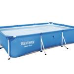 Bestway Steel Pro 56404 Piscina con bordi Piscina rettangolare 3300L Blu piscina fuori terra