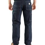 Carhartt, Jeans Rugged Flex® Utility, Rinforzato sul davanti, Relaxed Fit Uomo, Blu Erie, W34/L32