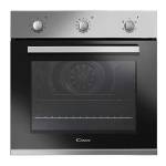 Candy - Pop Evo FCP502X/E, Forno multifunzione, 65 l, ventola di raffreddamento, vaschetta per pulizia ad acqua, 5 funzioni, 3 manopole, doppia porta in vetro, classe A, acciaio inox