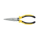 Klein Tools J203-7 Pliers, Long Nose Side-Cutters, 7-Inch