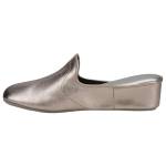 Daniel Green glamour da donna in pelle/sintetico pantofole, grigio (Pewter), 38 EU (M)