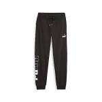 PUMA Pantaloni della Tuta Power FL Cl, Lavorati a Maglia Uomo, Black, M