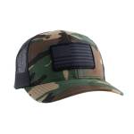 Magpul Cappello da Camionista Snap Back Berretto da Baseball, Taglia Unica Cappellino, Toppa Standard Woodland Camo, Unisex-Adulto