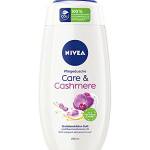 NIVEA Care & mere Gel doccia (250 ml), Sensual Gel doccia profumato con schiuma morbida vellutata, doccia crema ricca con olio di semi di cotone