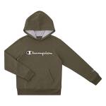 Champion - Felpe per bambini con cappuccio e cappuccio - Verde - Medium