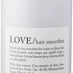 Davines LOVE Hair Smoother, crema lasciata per lisciare i capelli crespi, indisciplinati o ondulati senza peso, bianco, 5,07 fl.