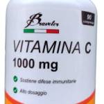 Braveter Vitamina C 1000mg Acido Ascorbico Naturale Rafforza Difese Immunitarie Adulti Vitamin C Complesso Vitaminico Vitaminacalcio 90 Compresse Polvere