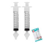 2 Pcs Irrigatore Nasale, Aspiratore Nasale per Bambini, 10 ml Aspiratori Nasali Riutilizzabile, Portatile Irrigatori Nasali, Pulitore Nasale Sicuro