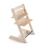 Sedia Tripp Trapp di Stokke, Naturale - Sedia evolutiva e interamente regolabile per neonati, bambini e adulti - Comoda, confortevole ed ergonomica - Modello classico