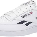 Reebok Men's Club C Revenge Cross Trainer, White/Vector Navy, 11