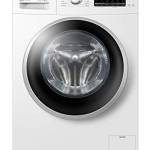 Haier HW80-B14CIN Lavatrice 8 kg, Opzione Vapore, Libera installazione, 16 Programmi, Carica Frontale, Classe Efficienza Energetica A, 1400 Giri, Bianco [Classe di efficienza energetica A]