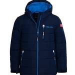 Trollkids Hemsedal XT Giacca da sci e invernale, blu navy/azzurro, 92