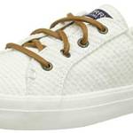 Sperry Crest Vibe Linen - Sneaker da Donna, (Bianco), 40 EU Weit