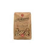 La Molisana, Maccheroni Integrali n. 37, Pasta Integrale da Solo Grano Italiano - Trafilata al Bronzo, Ricca di Fibre, Ruvida e Tenace con Eccellente Tenuta in Cottura - Confezione da 500g