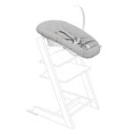 Tripp Trapp Newborn Set, Grigio - si Trasforma in una sedia per neonati fino a 9 kg - Confortevole, sicuro e facile da usare - Compatibile con i modelli prodotti dal maggio 2003