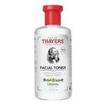 Thayers Lozione Tonica Viso Delicata Amamelide Originale con Aloe Vera Biologica - luminosità restringe pori - - alcool-free - vegan - 98% ingredienti naturali - testato dermatologicamente- 355ml