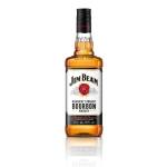 Jim Beam Kentucky Straight Bourbon Whiskey, Bourbon Distillato A Bassa Temperatura Da Un Mix Di Cerali, 4 Anni Di Invecchiamento, 700 ml