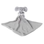 Apricot Lamb Animali di peluche Coperta di sicurezza Elefante grigio Coperta per personaggio della scuola materna per neonati Coperta di lusso per coccole (elefante grigio, 33 cm)