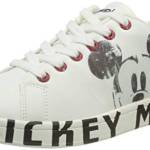 Desigual Shoes_Cosmic_Mickey, Scarpe da Ginnastica Donna, Bianco, 45 EU