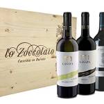 Villa Lanata Cassetta Legno Chardonnay + Piemonte Rosso + Barbera D'Alba 3 X 750ml