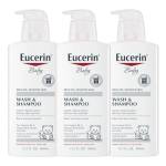 Eucerin Baby Wash and Shampoo, 13.5 Ounce (Pack of 3) by Eucerin