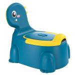 Vasino Per Bambini Bambino WC Portatile Vasino da Viaggio Dinosauri Gabinetto Pipi Vasini Sedile con Coperchio Comodo Cassetto Vasino Mobile per Bambini Toilette Comoda