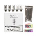 INNOKIN Zenith Replacement Coils 0.8ohm Resistenza Per Itaste Kroma-a Zenith Cool Fire Mini Zenith D22 Adept Zlide Tank Starter Kit Pacco Di, Acciaio, 5 Unità