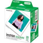 Fitbit Fujifilm Instax Square Twin Pack Film Tappo per orecchie, 7 cm, Nero (Black)