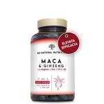 Maca Peruviana + Ginseng + L Arginina. Tripla Energia. Zinco + Vitamine C e B. Prestazioni sportive. Riduce Stanchezza e Fatica. Antiossidante. 120 Capsule. CE, Vegano, N2 Natural Nutrition