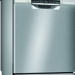 Bosch Elettrodomestici SMS4EVI14E Serie 4, Lavastoviglie da libero posizionamento, 60 cm, color inox