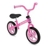 Pink Arrow Bicicletta Senza Pedali, Bici Senza Pedali Balance Bike per l'Equilibrio, con Manubrio e Sellino Regolabili, Max 25 Kg, Rosa, Giochi Bambini 2-5 Anni