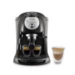 De'Longhi EC201.CD.B Macchina da Caffè Espresso e Cappuccino, Per Polvere di Caffè o Cialde E.S.E., Sistema Latte Manuale, Serbatoio Estraibile da 1.1 L, Caldaia acciaio inox