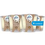 glade Candele Profumate, Set da 4, con Oli Essenziali, Fragranza Cherry & Peony 4x129gr