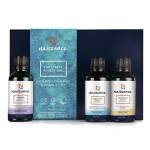 Naissance Confezione Set Oli Per Massaggi BIO The Stress Remedy - Kit Relaxante Coccole Regalo 3 x 50ml Naturale Lenitivo - Per Donna Uomo, Rigidità Muscolare Riscaldante Aromaterapia Scatole Feste