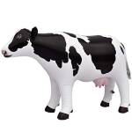 Jet Creations - Animale gonfiabile a forma di mucca, lunghezza 94 cm, ideale per decorazioni per feste in piscina, compleanni, bambini e collezionisti adulti