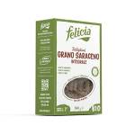 Felicia, Tortiglioni di Grano Saraceno Integrale, Ricca di Magnesio, Ricca di Manganese, Fonte di Fibre, Senza Glutine, Bio, Vegan, Gusto Deciso, Confezione da 340 g