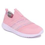 Nautica Kids Youth Athletic Fashion Sneaker Running Shoe Slip On- Boy - Girl Little Kid Big Kid-Pierce Logo-Blush-3