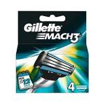 GILLETTE Mach3 Ricarica X 4 Pezzi - Lame E Rasoi