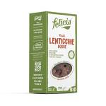 FELICIA BIO PASTA SECCA CON FARINA DI LENTICCHIE ROSSE BIO 250 GR, TAGLIO FUSILLI