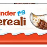 Kinder Cereali, tavolette di cioccolato ai cereali, 6 pezzi da 23,5 gr