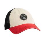 Magpul Cappello da Camionista con Chiusura a Scatto, Taglia Unica Cappellino da Baseball, Pietra Lavata/Nero/Rosso, Donna