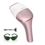 Epilatore Luce Pulsata a Casa 999,999 Flash Epilatore Laser Peli Donna indolore 10 Energia Livelli e Energia totale 24 Joule Depilatore Luce Pulsata per Viso,Corpo,Schiena,Gambe,Linea