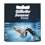 Gillette Sensor Excel - Ricarica, 5 Pezzi